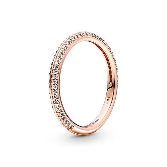 Rose Gold Plated "Skogsflamme" Ring