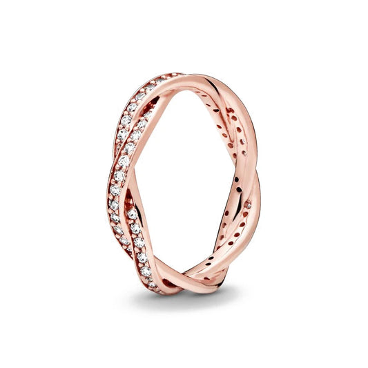 Rose Gold Plated "Mosegrodd" Ring