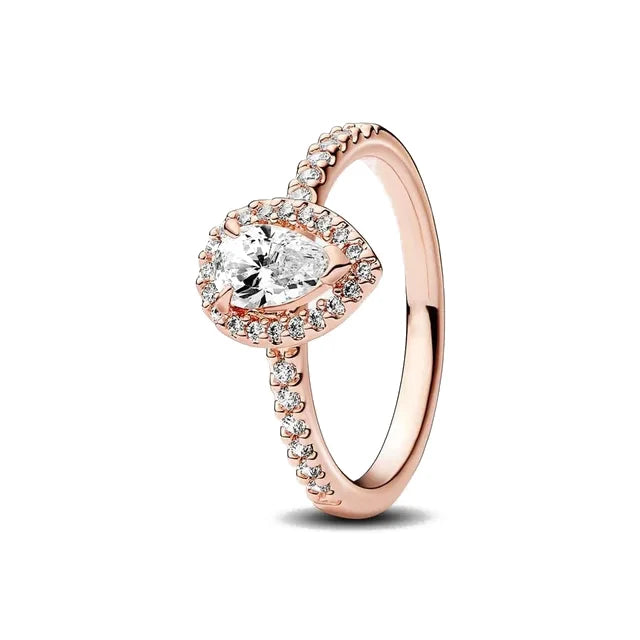 Rose Gold Plated "Vindstille" Ring