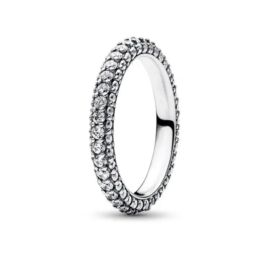 925 Silver "Lysstrøm" Ring