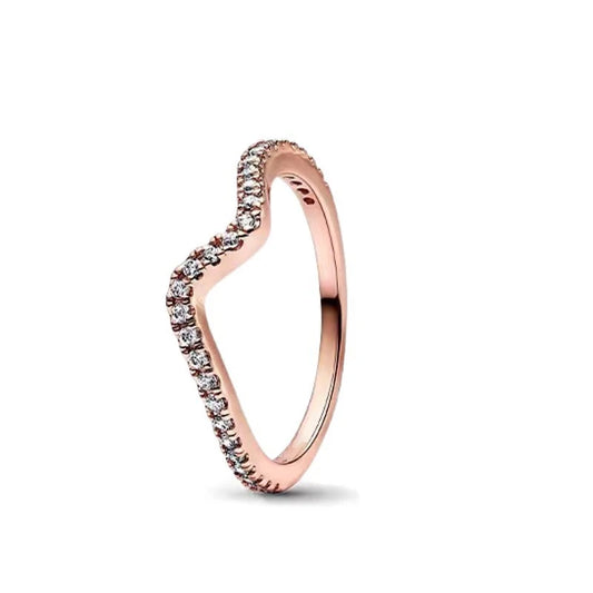 Rose Gold Plated "Skogsro" Ring