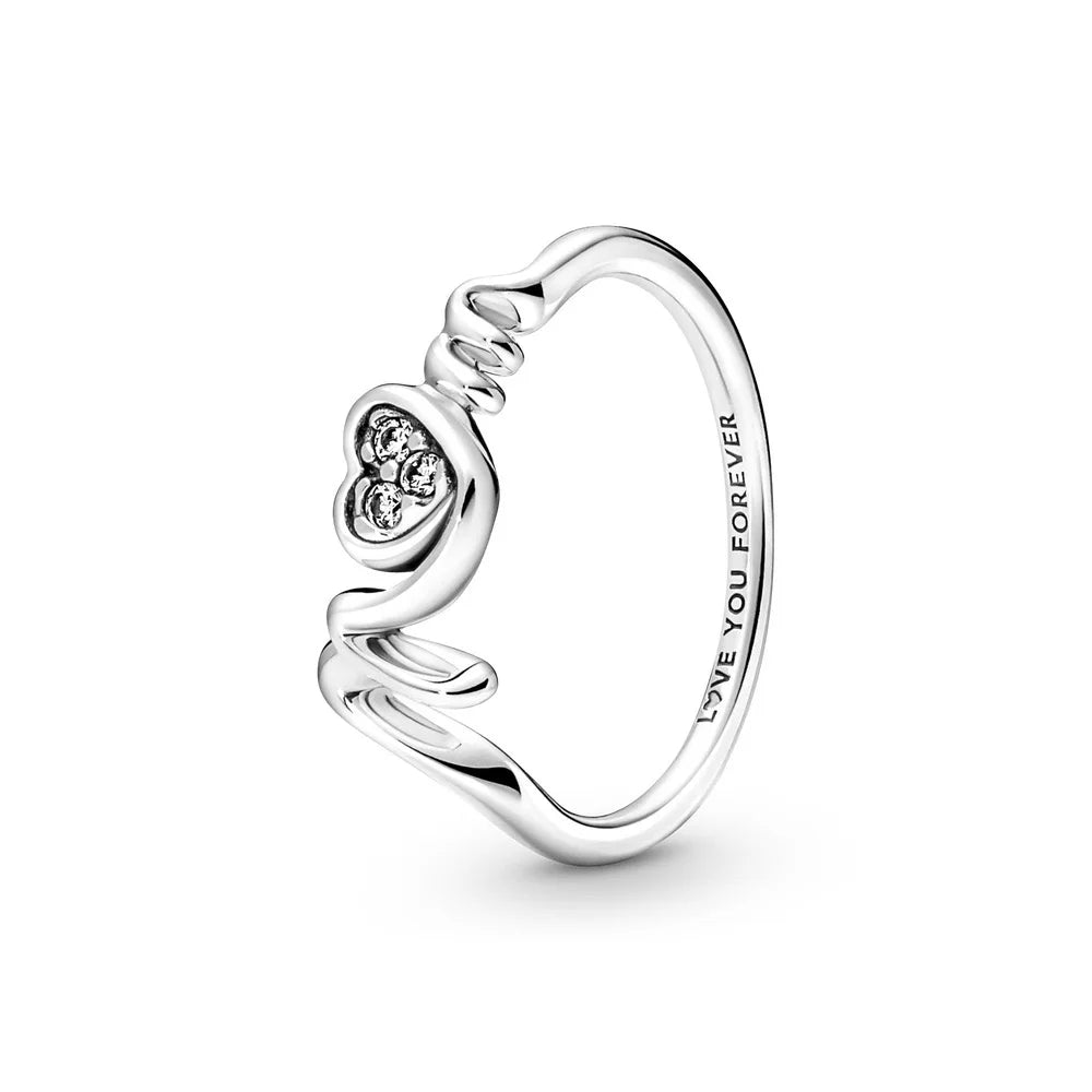 925 Silver "Tåkeslør" Ring